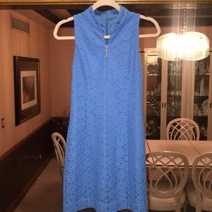 Lilly Pulitzer Alexa High Collar Shift Dress